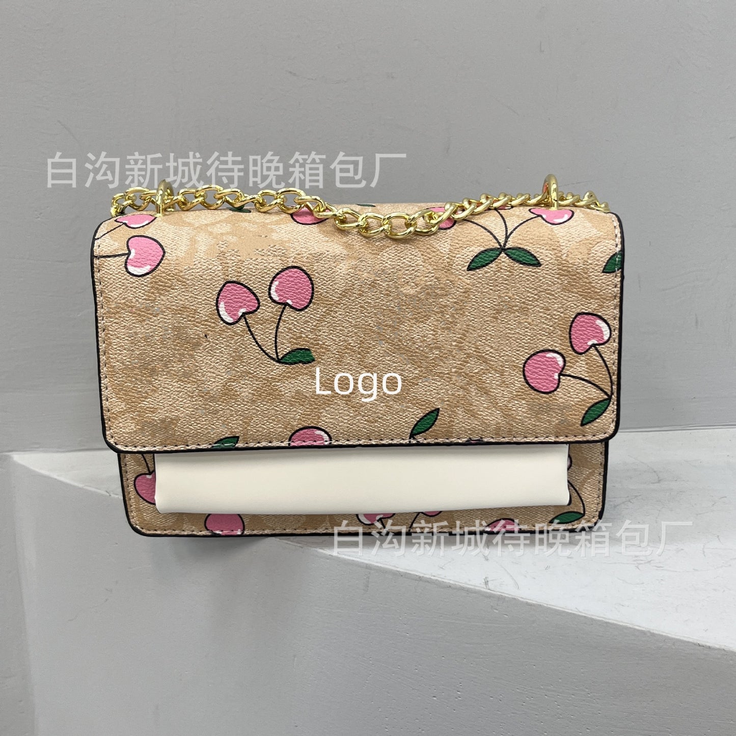 A cross-border bags chain old flower versatile new women's bags simple trend line foreign trade shoulder crossbody armpit women's bags - Mixbatch