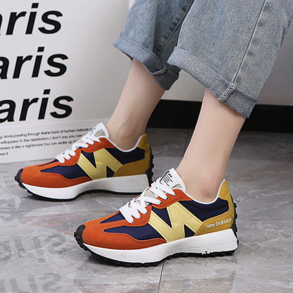 A small waist dad shoes women's autumn new Internet celebrity platform student casual shoes breathable sports Forrest Gump shoes women
