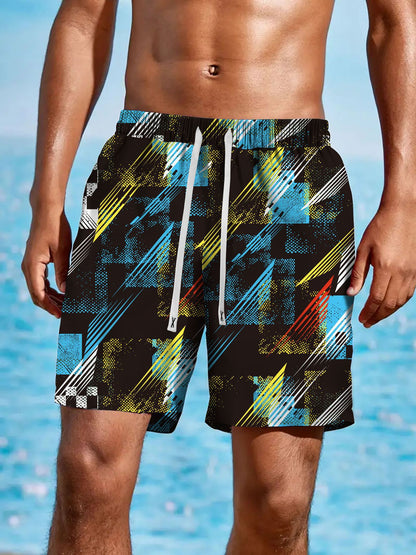 A men's loose beach pants