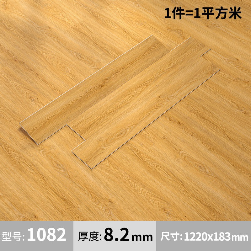 A lock floor SPC stone plastic floor snap-on stone crystal composite wood floor household old ground renovation waterproof fire