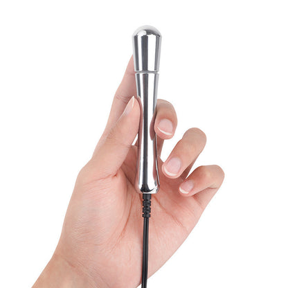 A electric shock anal plug novice anal opener masturbation expansion anal plug alternative remote control electric shock series sex products