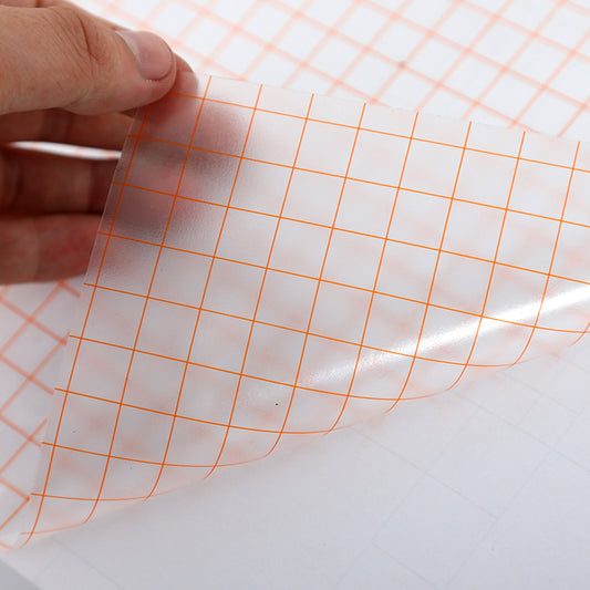 A PET lattice transfer film transparent sticker