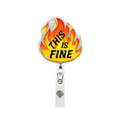 A Acrylic glitter, easy-pull buckle, alligator clip, ID clip, work card clip, retractable badge, scroll buckle, spot.
