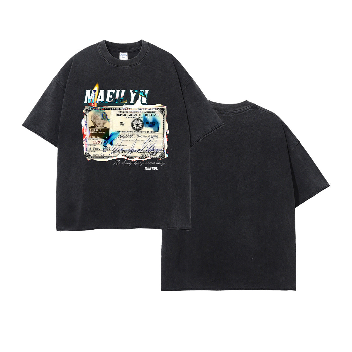 A short-sleeved t-shirt male oversize