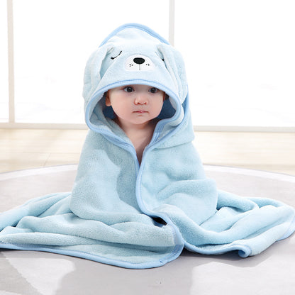 Baby holding a blanket bath towel  0.15kg any color mix Minimum purchase of 3 items - Mixbatch