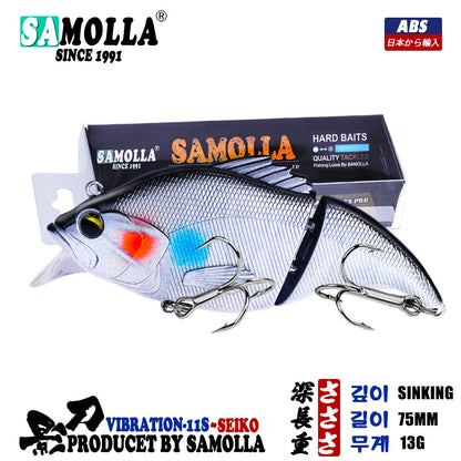 A Realistic Multi-section Swimbait  Slow Sinking