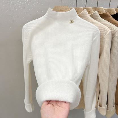 A Knitted sweater thermal top