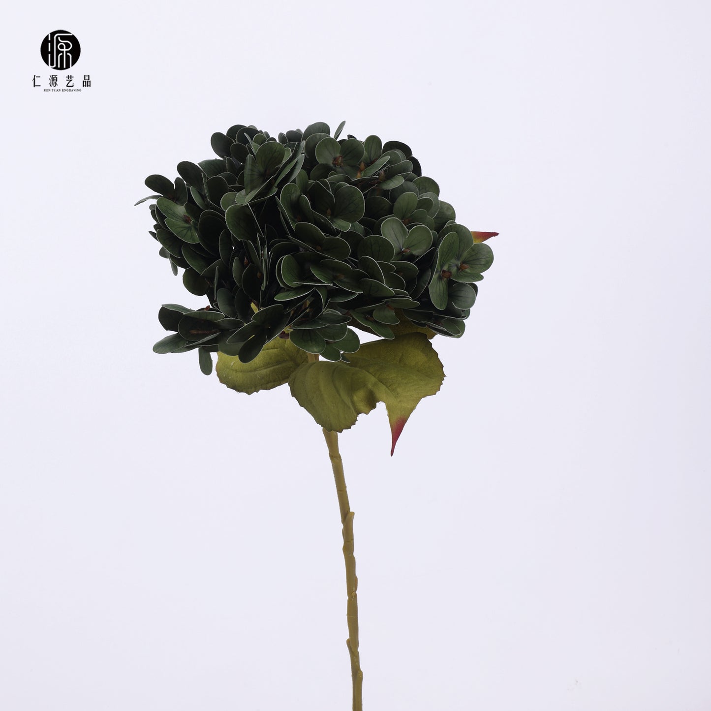 A moisturizing feel 176 pieces hydrangea, wedding flower arrangement fake flower clock in decorative small bouquet