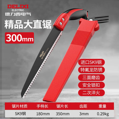 A Electric Hand Saw Woodworking Saw Household Small Handheld Saw Tree Artifact Express Logging Saw Handmade Hacksaw