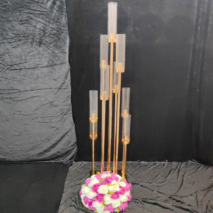 A golden candlestick
