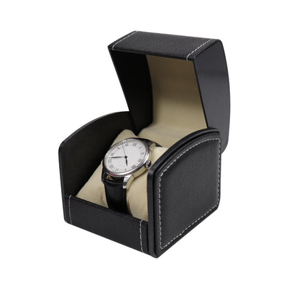A curved watch box pu watch box, flip watch box, watch box storage box spot wholesale - Mixbatch