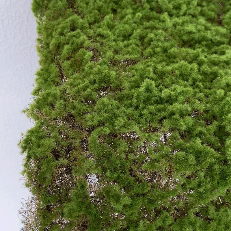 A simulated moss turf green moss micro landscape layout background plant wall decoration material artificial turf lawn