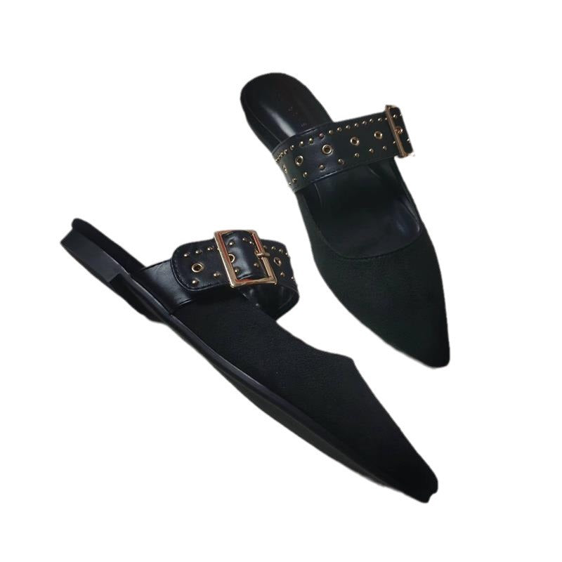 A women's temperament pointed slippers summer sandals