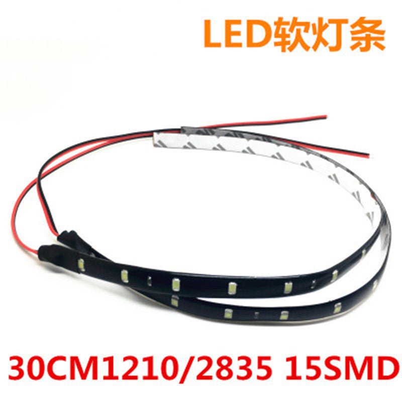 A LED soft light strip 30CM car light strip