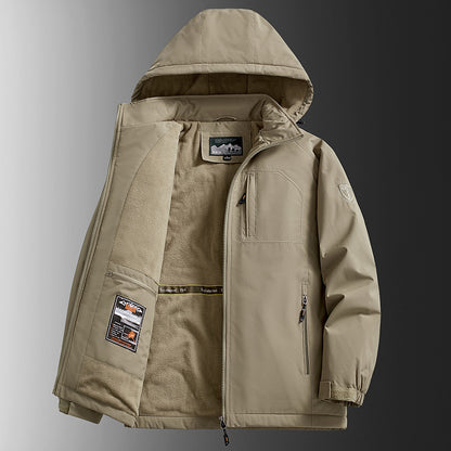 A men's fleece jacket