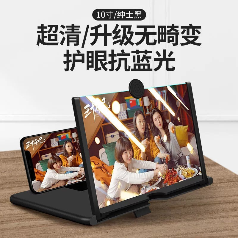 A mobile phone desktop screen amplifier