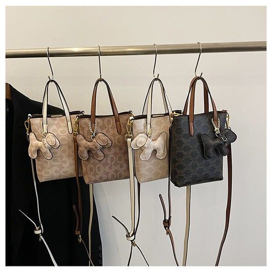A shoulder messenger bag