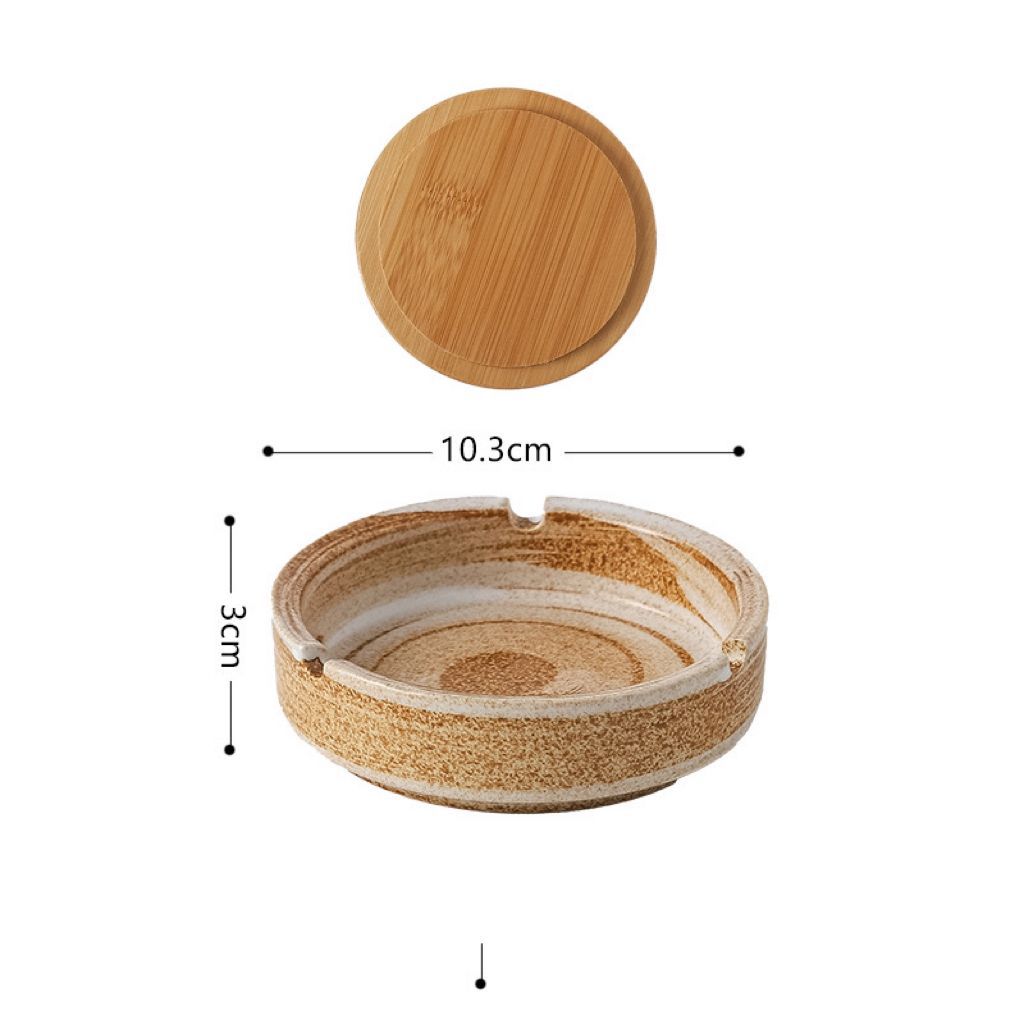 New Chinese ceramic ashtray