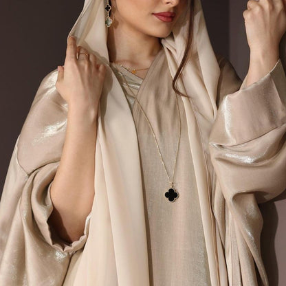 New AliExpress Middle East Muslim Clothing Fashion Elegant Cardigan Dress Robe - Mixbatch