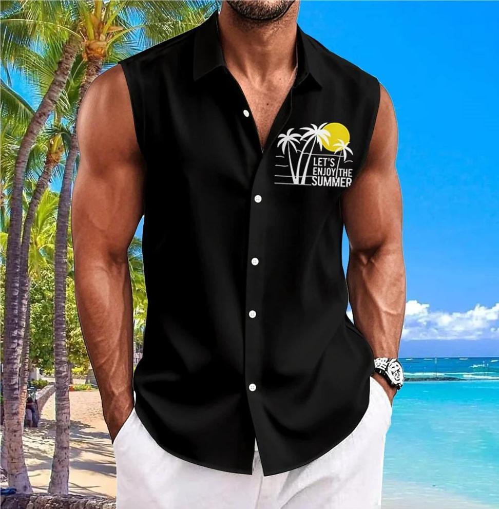 A sleeveless men's shirt