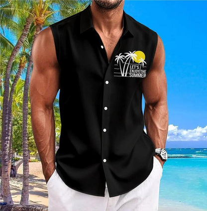 A sleeveless men's shirt