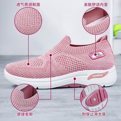 A flat shoe