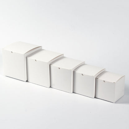 A wholesale kraft paper figure blind box empty box small doll gift box square carton white card toy packaging box moq: 50 pieces - Mixbatch