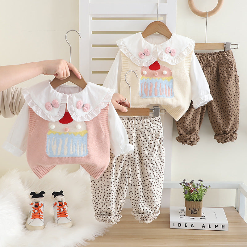 A children's three-piece set
