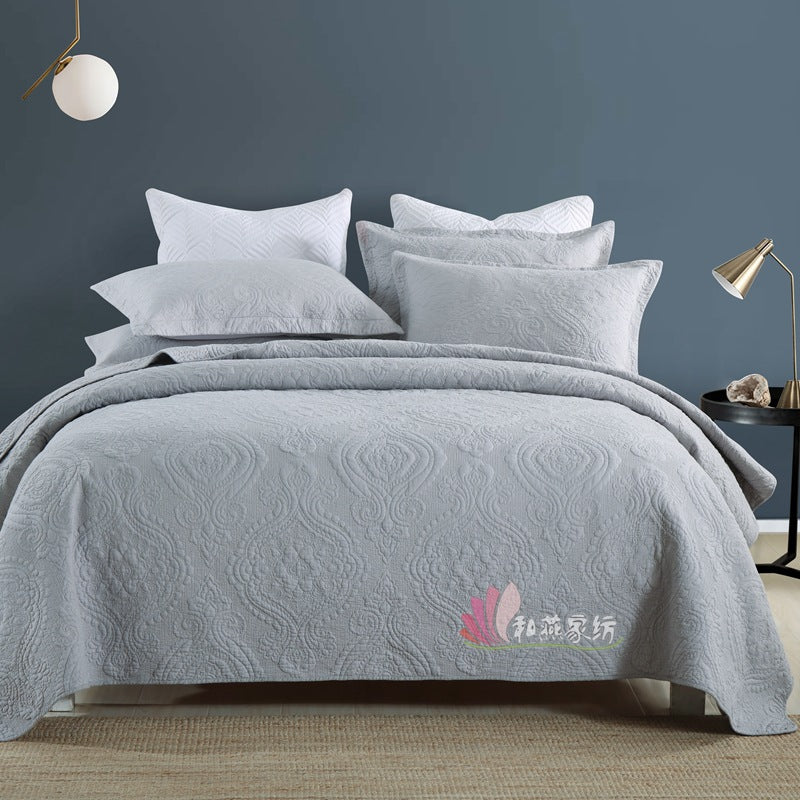 A bed cover bed three-piece set oversea