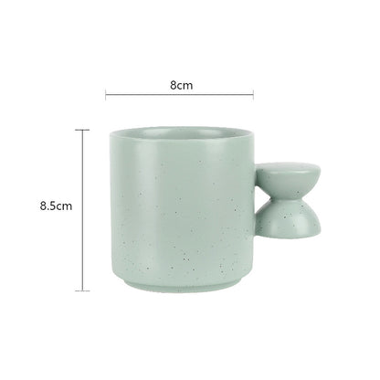 A ceramic mug coffee cup