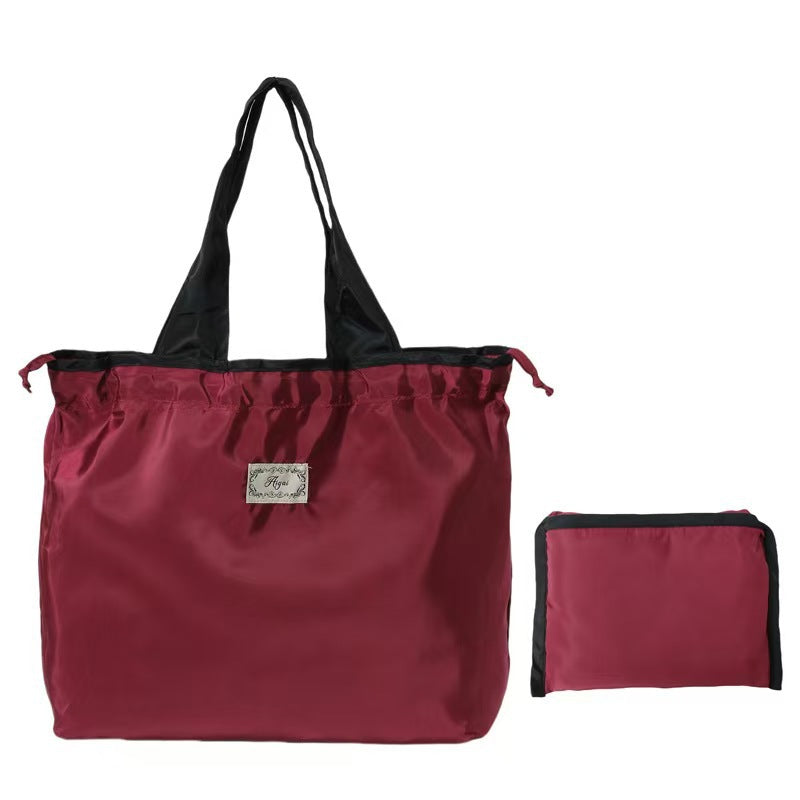 A waterproof tote bag shopping bag