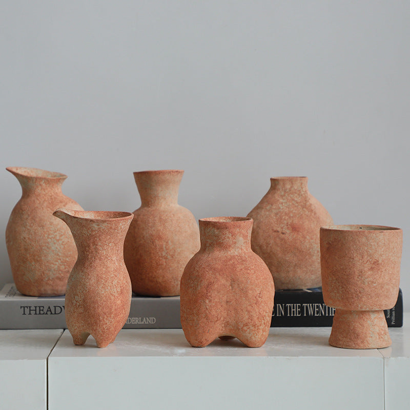 A ceramic vase ornament decoration