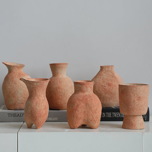 A ceramic vase ornament decoration