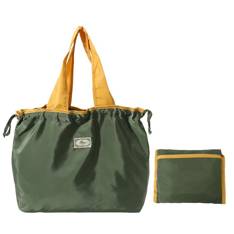 A waterproof tote bag shopping bag