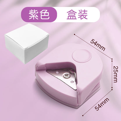A fillet R4 chamfer paper cardboard photo fillet plastic sealing film fillet card right angle sharp corner cutter