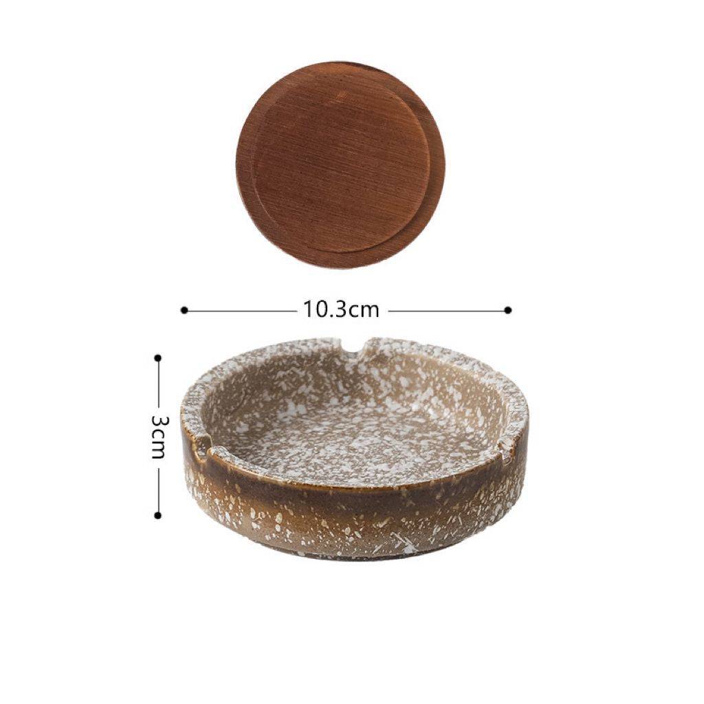 New Chinese ceramic ashtray