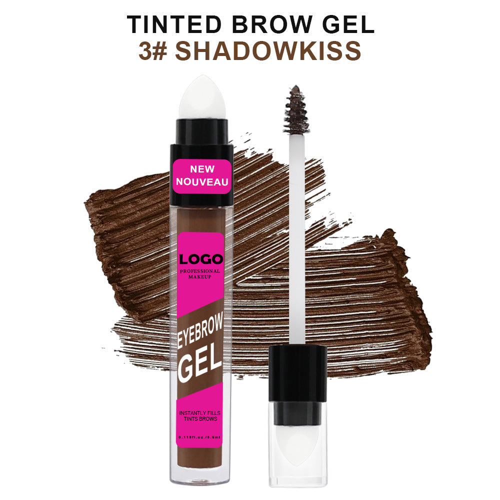 A eyebrow dye cream styling transparent eyebrow glue —— Customizable logo MOQ 100 pieces