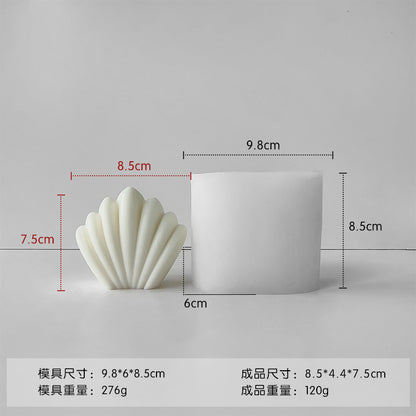 A shell silicone mold