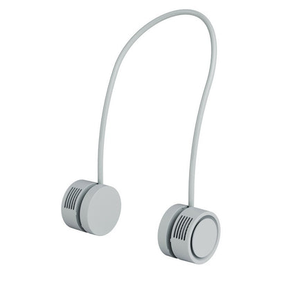 A hanging neck fan usb charging