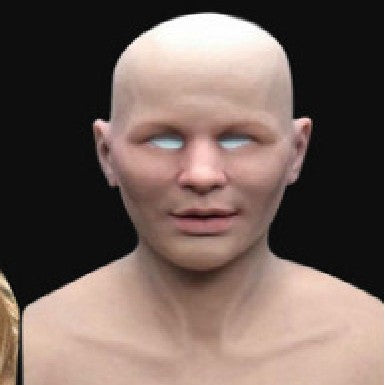 A Breaking Bad old white mask bald old man latex hood Halloween Cosplay funny props