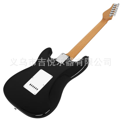 A 39 inch professional electric guitar student adult beginner entry ST rock electric guitar set poplar guitar