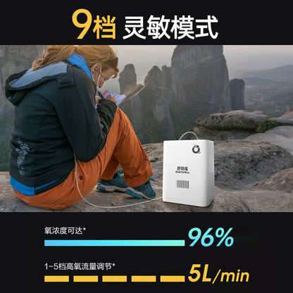 A Portable Oxygen Concentrator with Charging Capability