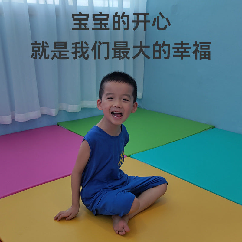 A Soft foam crawling mat, fall protection mat