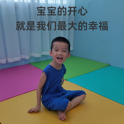 A Soft foam crawling mat, fall protection mat