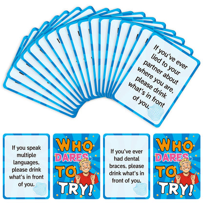 A 50 board game party game English cards