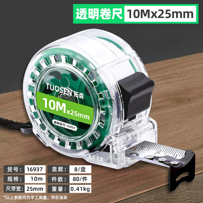 A5m tape measure 5m durable self-locking steel tape measure stainless steel belt box measure wholesale tape measure in large quantities