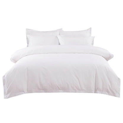 A hotel linen four-piece cotton set OEM LOGO