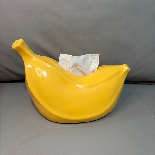 A banana tissue box