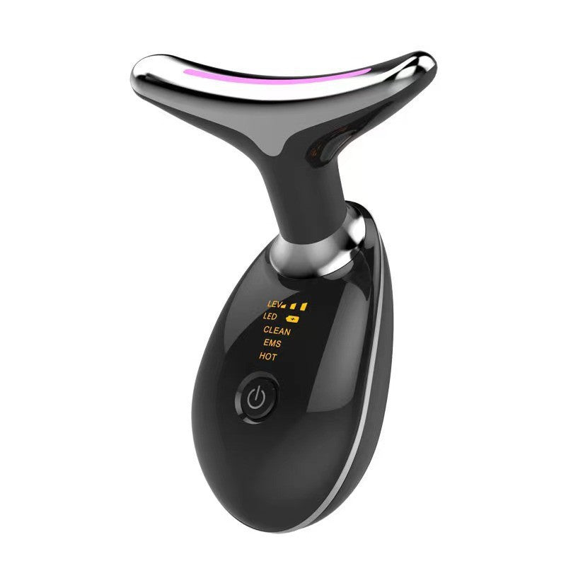 A Neck beauty instrument, massager, beauty lifting and firming instrument, neck care, fade neck lines, hot compress, sonic vibration