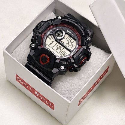 A Student Multifunctional Alarm Sports Electronic Watch Adult Outdoor Special Forces Anti-drop Waterproof Luminous Mechanical Watch